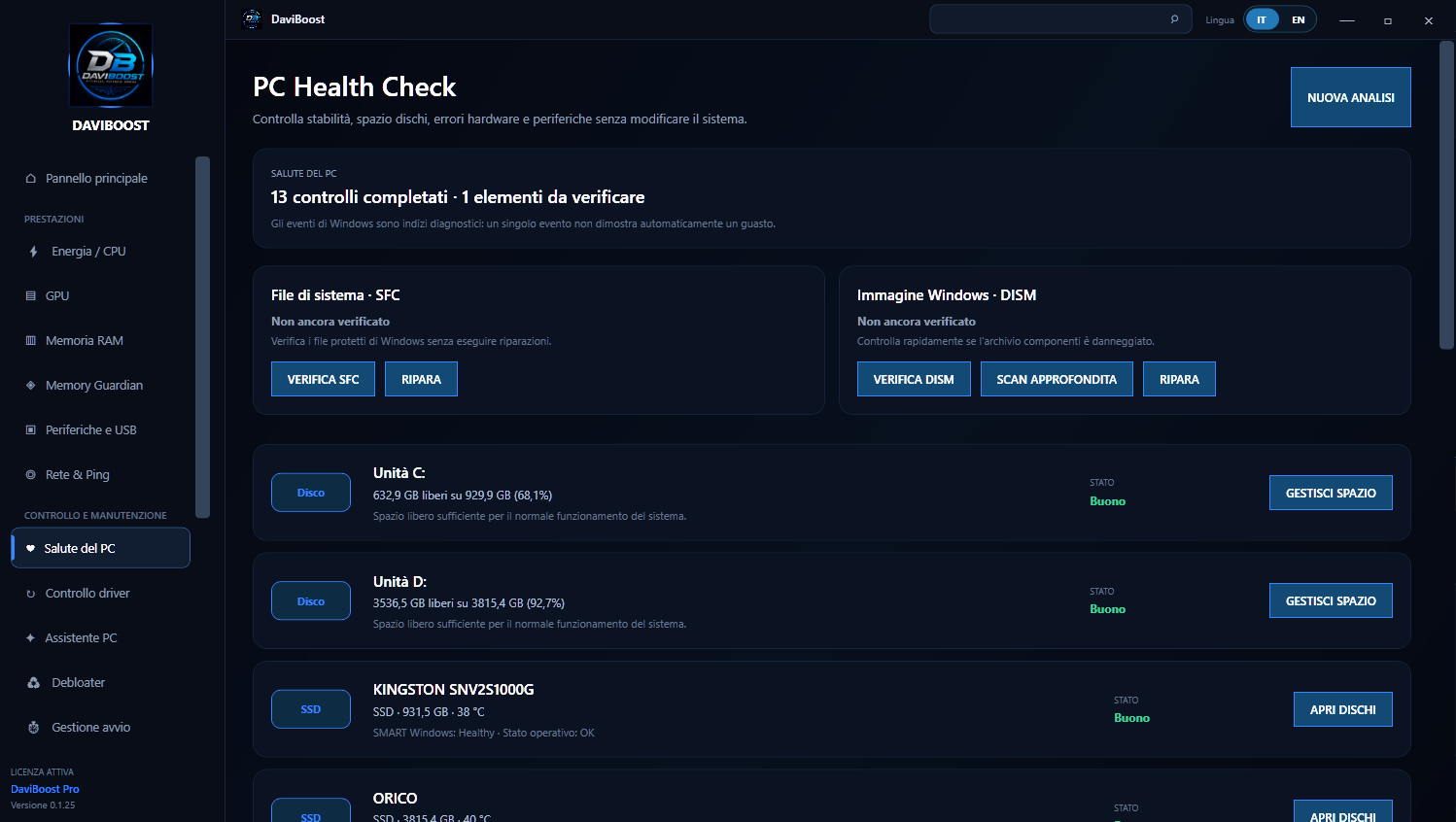 PC Health Check DaviBoost